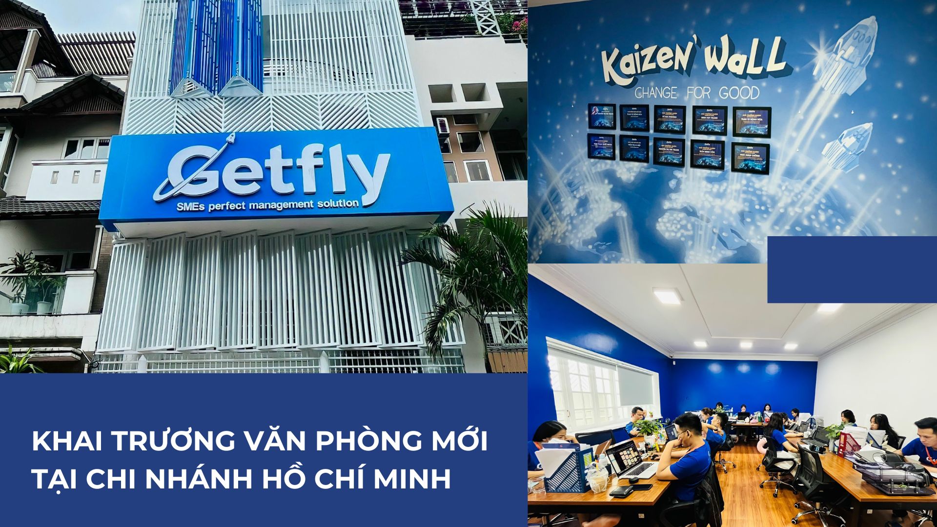 Getfly khai trương văn phòng mới tại chi nhánh Hồ Chí Minh